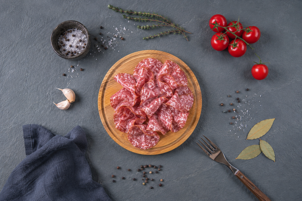 Bio Salami <br>(100g geschnitten)